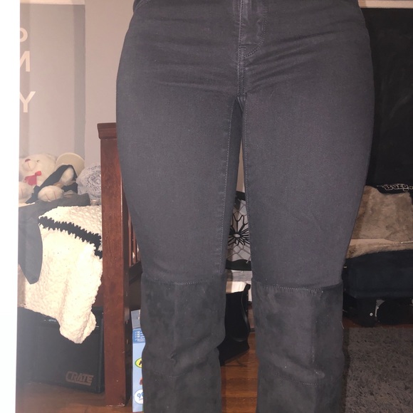 Suede Knee-High Boots - Picture 5 of 5